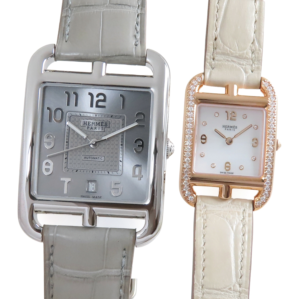 T074 エルメス ケープコッド CC1.250 シルバー クォーツ 箱ギャラ付 ケープコッド エルメス 時計｜WATCHNIAN公式通販