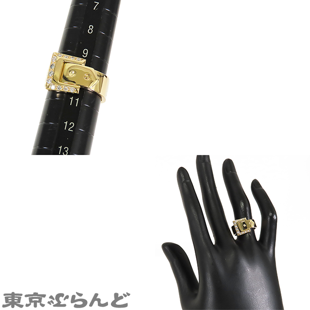 ベルト モチーフ ダイヤモンド リング - 9