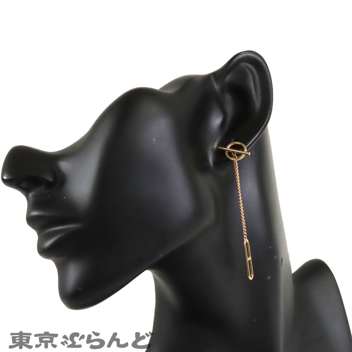 エシャペ アシンメトリー ドロップピアス - 7