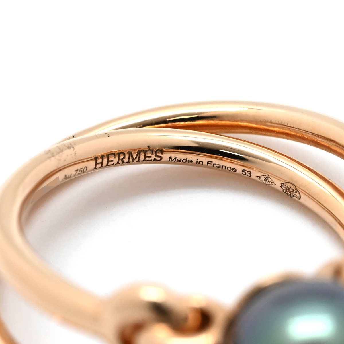 アルバーティン シェーヌダンクル ブラックパール ダイヤモンド - 5