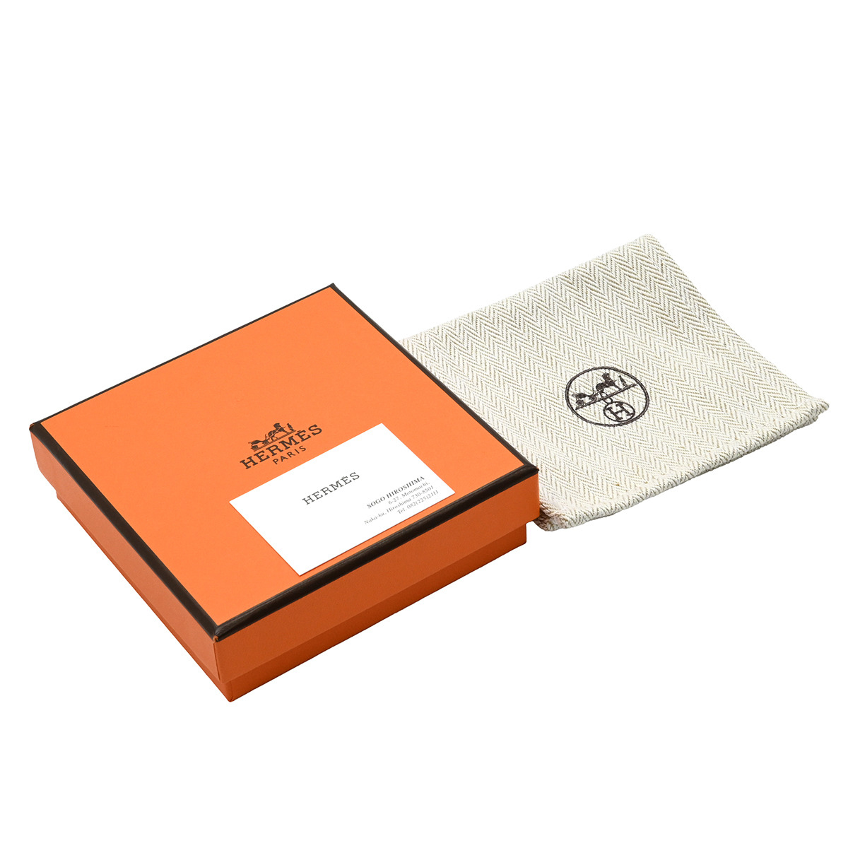 HERMES H型金具 オレンジボックス付き　正規店購入 HERMES H型金具 オレンジボックス付き 正規店購入