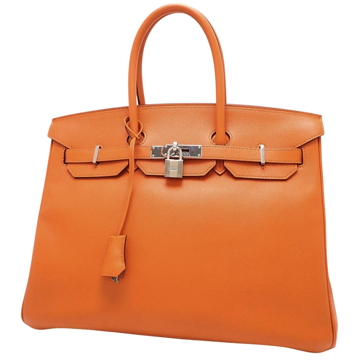 HERMES オレンジ ビジネスバッグ org.jpg