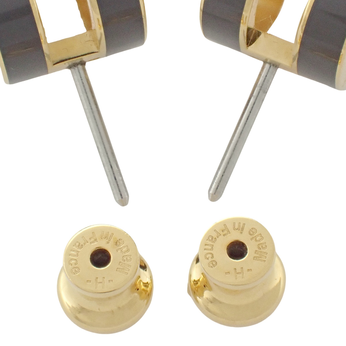 迷你 泡泡灰 耳钉 - 4