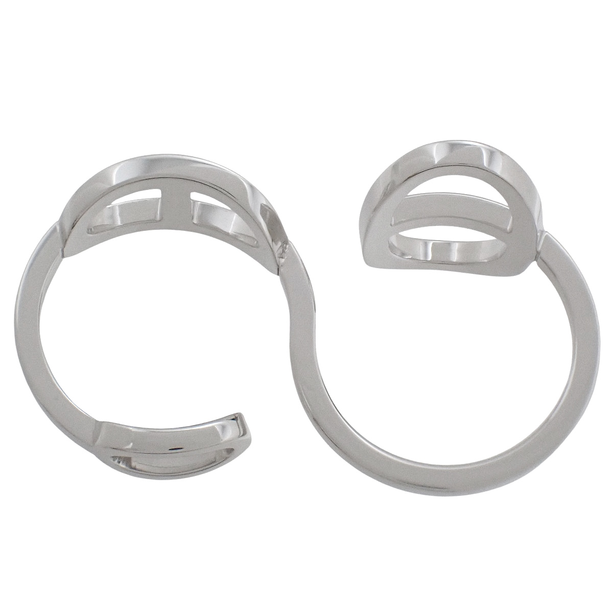 シェーヌダンクル コントゥール ダブルリング - 4