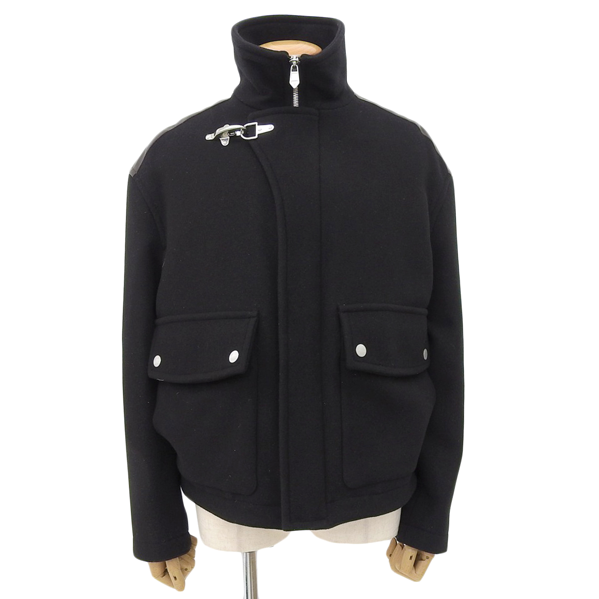 ダブル ジップアップ ブルゾン - 1