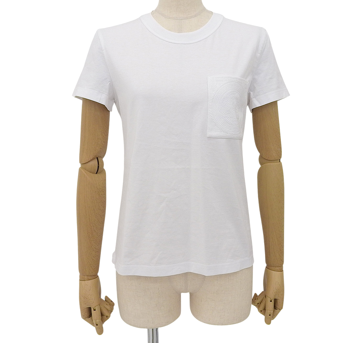 口袋刺绣 T 恤 - 1